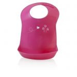 bavoir fille  rose