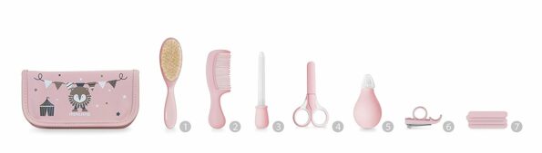 Trousse de Soins Baby Kit Rose 0m+