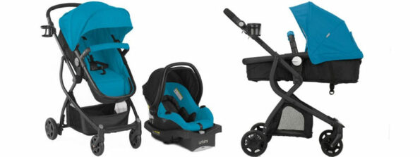 Poussette réversible 3in1 d’Urbini™ – Bleu-6626