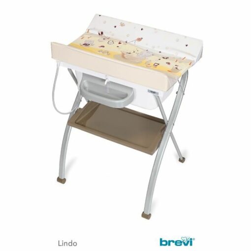 Brevi -Table à langer baignoire LINDO KOKO Caramel