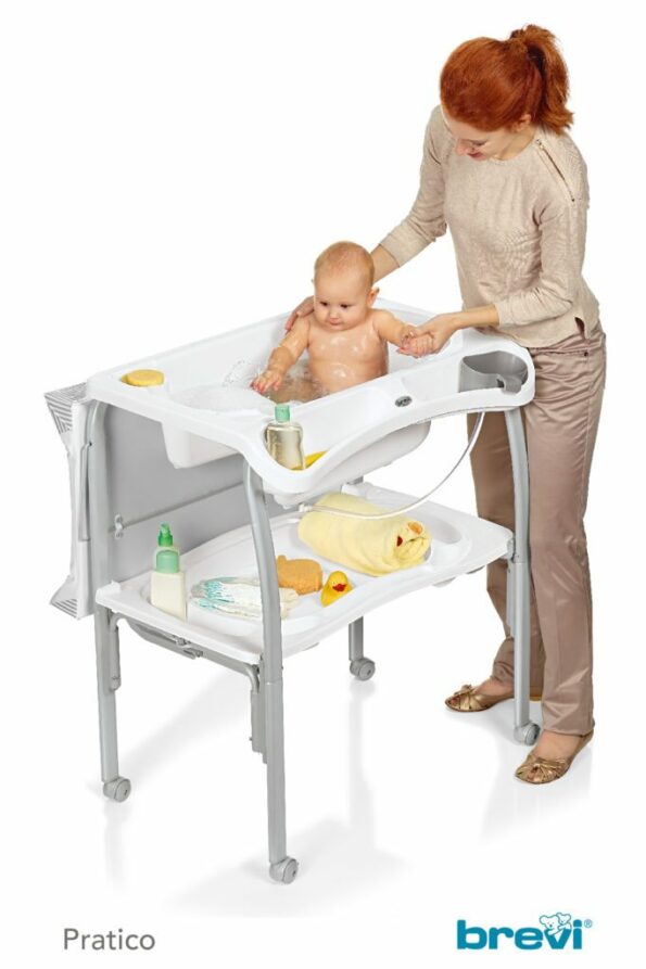 Table à Langer combinée Baignoire PRATICO – BRÉVI-7070
