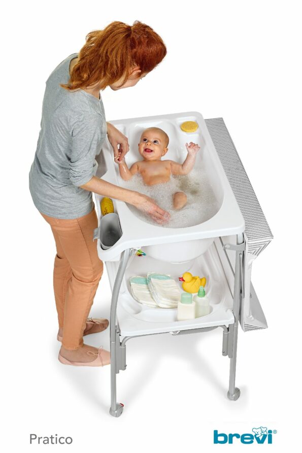 Table à Langer combinée Baignoire PRATICO – BRÉVI-7069
