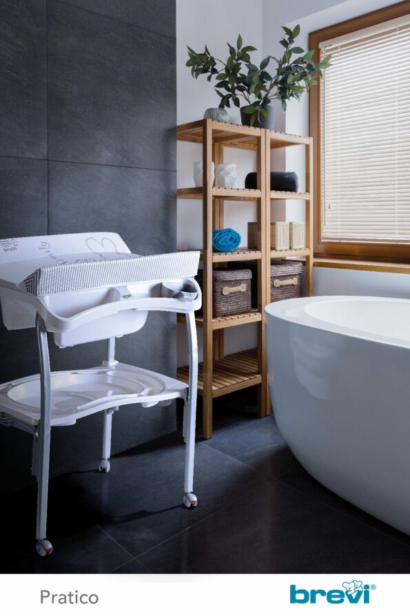 Table à Langer combinée Baignoire PRATICO – BRÉVI-7068