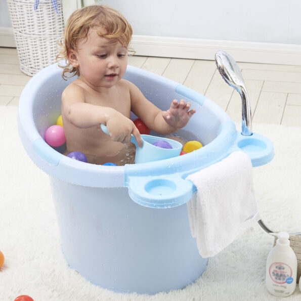 Baignoire Profond de bain avec support + accessoires -7427