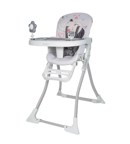 chaise haute couleur Grise