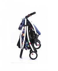 Poussette 100% Alumium + couvre jambe + cache pluie MARE - Bacciuzzi-14180