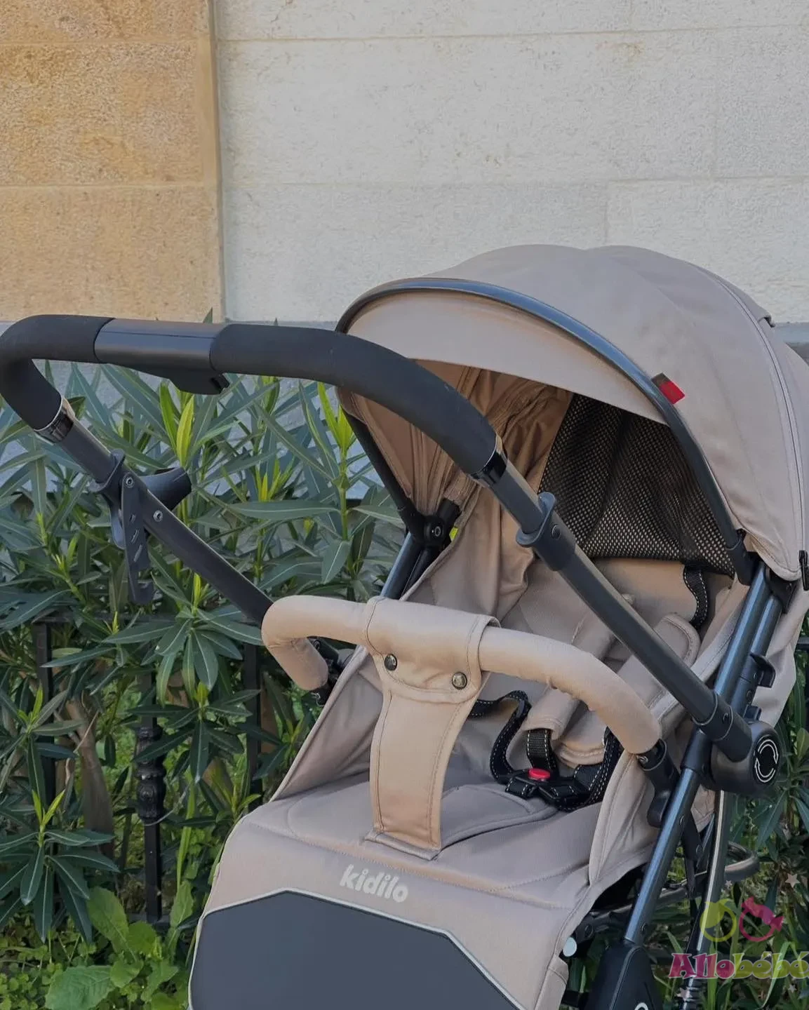kidilo Poussette valise réversible 535 5 la poussette Kidilo 535 beige