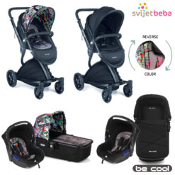 Poussette Trio Pleat Convert Be Cool - 2018-7864