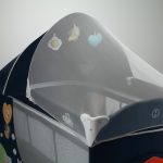 Lit Parapluie bleu Cam