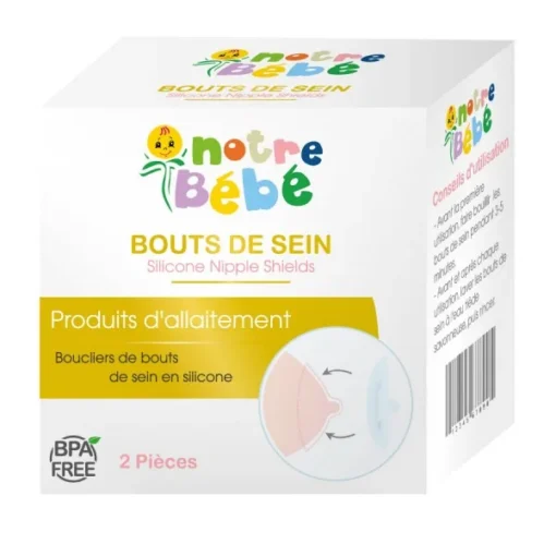 Bouts de Seins standards allaiter sans douleur - Notre bébé