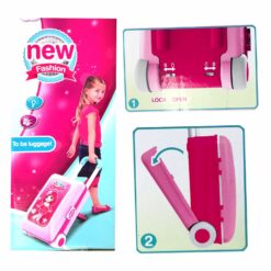 Coiffeuse Valises 2 en 1 avec Lumière et son-7988