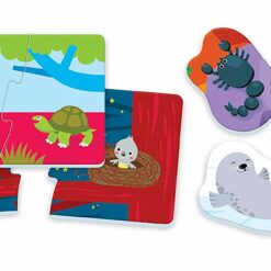 Clementoni : jeu éducatif bebes animaux-7964