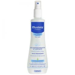eau mustela de toilette et cheveux bebe