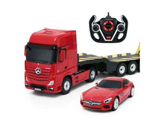 Mercedes-Benz Actros Camion remorque avec 1/24 Sport Racing RC