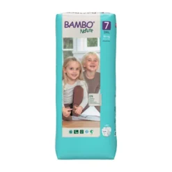Couches Performance Taille 7 (18 kg+) : Bambo Nature