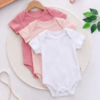 Lot de 3 Bodies en Coton Pur bébé fille - Qualité Premium