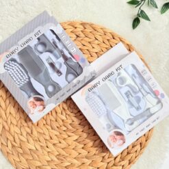 Set de Soin et Manucure Bébé avec Ciseaux et Brosse