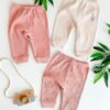 Lot de 3 pantalons bébé fille, confortables et respirants