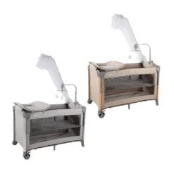 lit de voyage kidilo 3en1 parc cododo beige gris