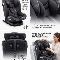 siège auto rotatif évolutif