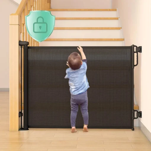 Barrière de Sécurité Rétractable 180 × 86 cm
