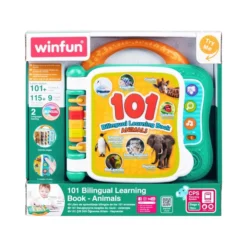 Winfun livre 101 Bilingual Learning Book – Animals