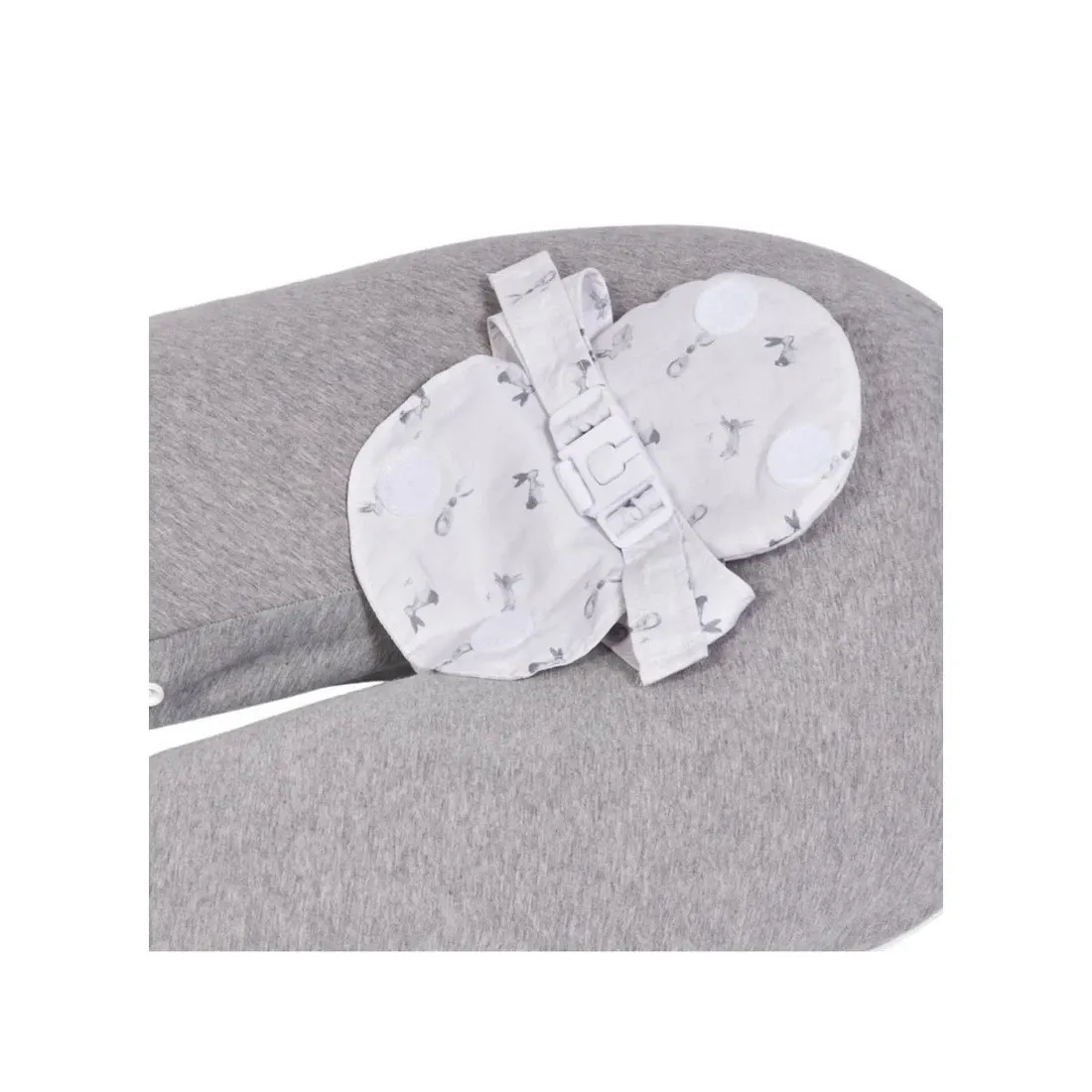 Coussin Maternité et Allaitement Multirelax 3-en-1 Jersey Coton – Grossesse, Allaitement et Transat Bébé® - Candide Expert – Image 20