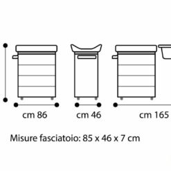 dimension Commode + Baignoire Idea