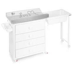 Brevi Commode + Baignoire Idea Lapin blan