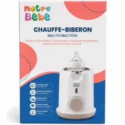 Chauffe-biberon multifonction Notre Bébé – chauffe stérilise décongèle maintien au chaud