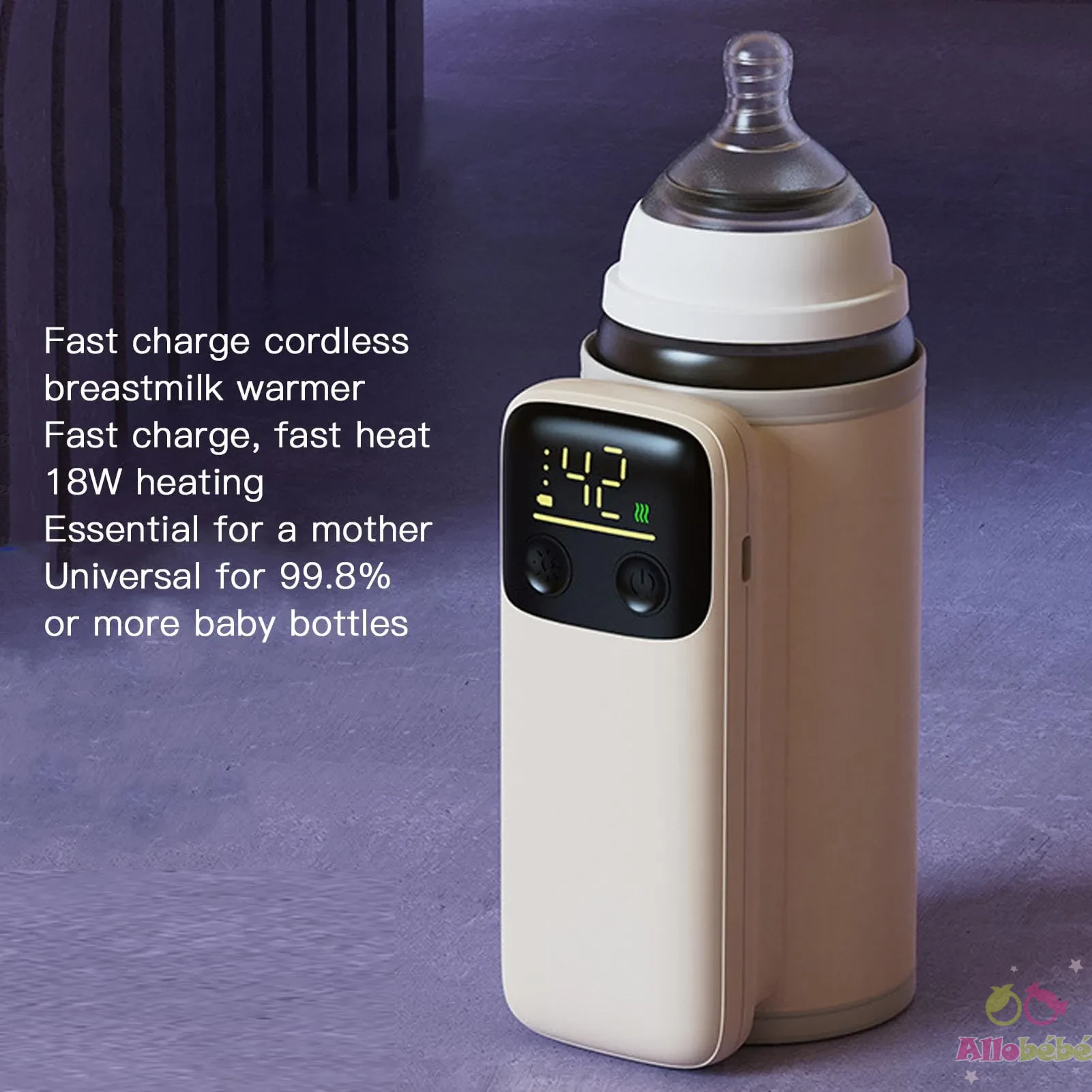 Chauffe-Biberon Portable NNQ-4 – Chauffage Intelligent & Rapide