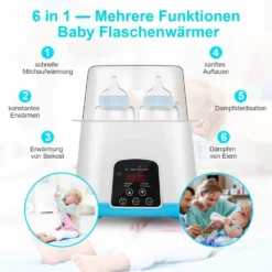 Chauffe-Biberon Électrique Momeasy 6-en-1