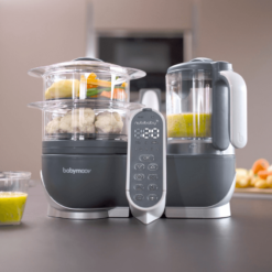 Bundle NUTRIBABY(+)GREY + 3 BABYBOLS 180ml + 2 cuillère en silicone