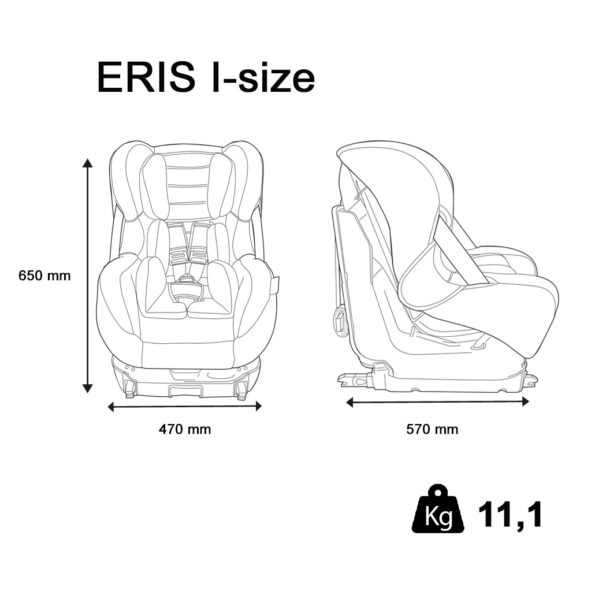 Siège auto Eris Groupe 0/1/2 -9939