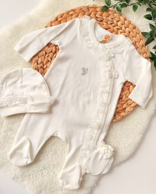 Grenouillère 3 pcs coton - confort et douceur fantaisy