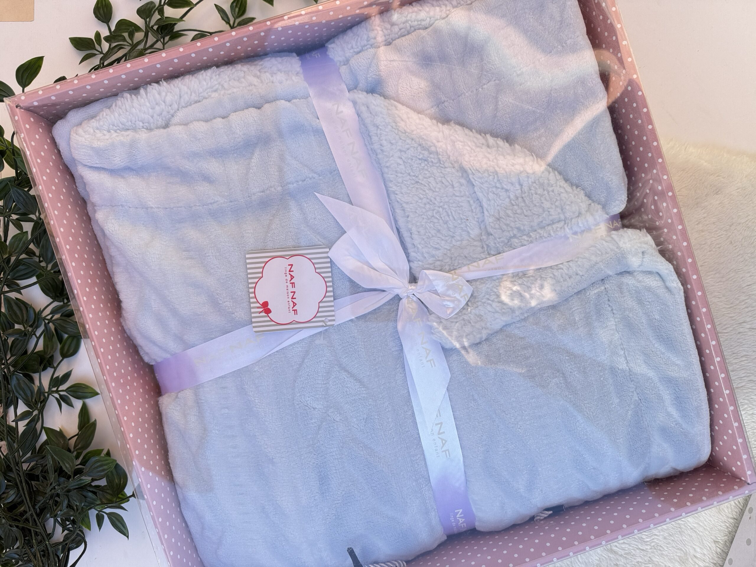 Couverture Microseda Tricot molletonnée 110 x 140cm - NafNaf