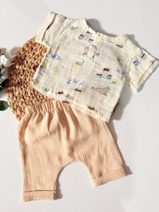Tenue d'été Lin Coton 100% : Confort Respirant & Élégance Naturelle