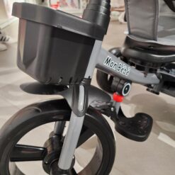 Tricycle poussette reversible évolutif Gris- mon bebe
