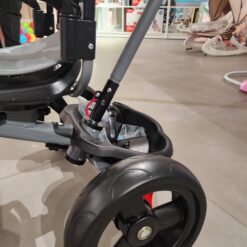 Tricycle poussette reversible évolutif Gris- mon bebe