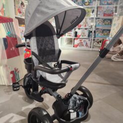 Tricycle poussette reversible évolutif Gris- mon bebe