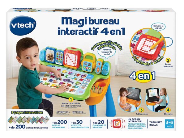 Vtech - Magi bureau interactif 4 en 1 mixte-10775