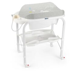 Table à langer avec baignoire Cambio Grise - Cam -10897