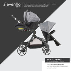 Poussette modulaire Pivot Xpand - Gold Evenflo-23398
