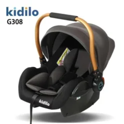 en gris Siège Auto Bébé Naissance à 13kg - G308 Bras Aluminium Gold - Kidilo