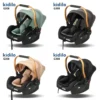 Siège Auto Bébé Naissance à 13kg - G308 Bras Aluminium Gold - Kidilo