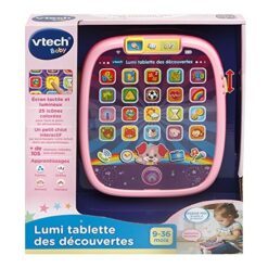 Vtech : Lumi tablette découverte-Rose-10765