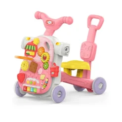 velo Trotteur évolutif Huanger 4 en 1 HE0817 – marcheur bébé avec panneau musical