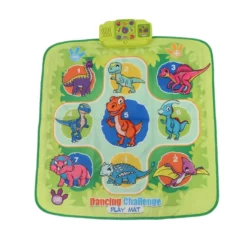 Tapis De Jeu De Danse électronique Pliable Musical Portable Dinosaures