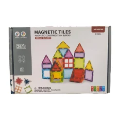 Blocs magnétiques, jouets Mentessori de construction pour enfants- Xinaida 26 pcs