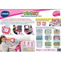 Magi bureau interactif 4 en 1 Rose - Vtech -11819